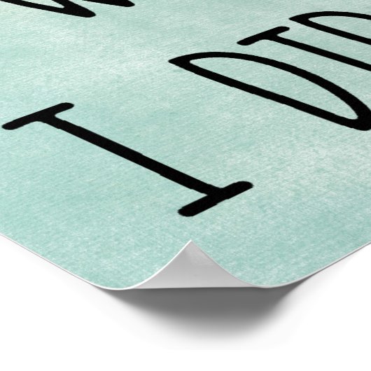 やる気を起こさせる引用文。僕は出来る、僕は出来る ポスター (角)