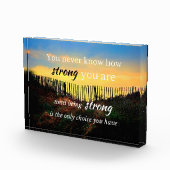 やる気を起こさせる引用文：君は強い… フォトブロック (右)