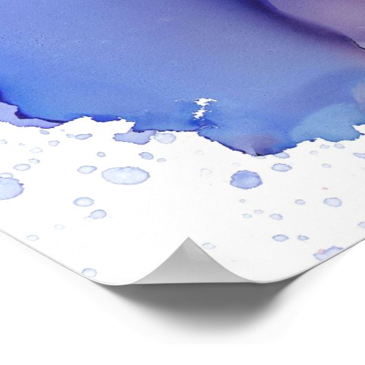 やる気を起こさせる引用文、実際に私は、水彩アート ポスター (角)