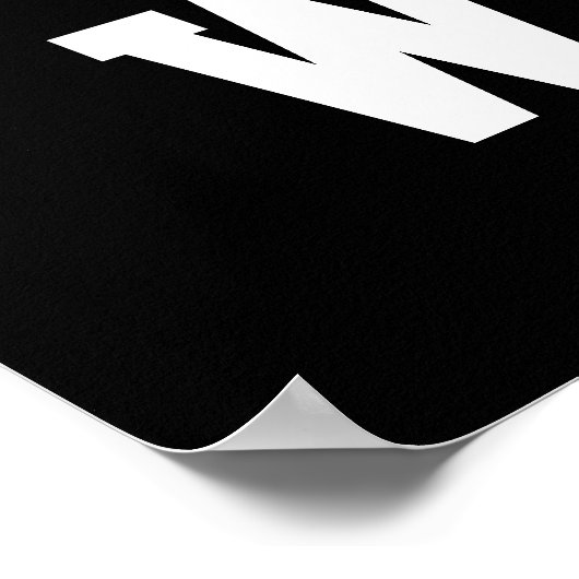 やる気を起こさせる引用文：彼らが間違っていることを証明 ポスター (角)