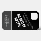 やる気を起こさせる引用文:最高の私の人生！ Case-Mate iPhoneケース (裏面 (横))