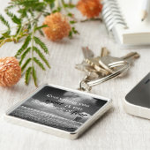 やる気を起こさせる引用文：欲しいものは… キーホルダー (側面)