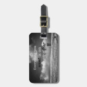 やる気を起こさせる引用文：欲しいものは… ラゲッジタグ (正面縦)