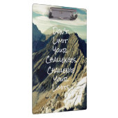 やる気を起こさせる引用文:限界に挑戦 クリップボード (右)