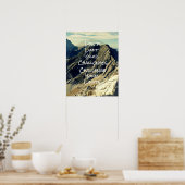 やる気を起こさせる引用文：限界に挑戦 ポスター (キッチン)