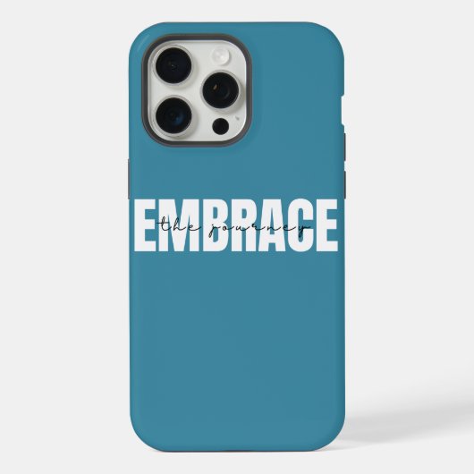 やる気を起こさせる引用文 iPhoneケース (裏面)