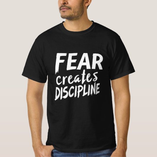 やる気を起こさせる引用文 Tシャツ (正面)