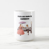 やる気を起こさせる引用文Tシャツ コーヒーマグカップ (中央)