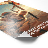 やる気を起こさせる感動的おもしろい猫ポスター フォトプリント            (角)