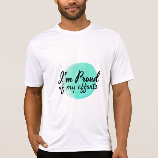 やる気を起こさせる感動的スピリチュアル引用文 Tシャツ (正面)