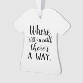 やる気を起こさせる感動的引用文ことわざタイポグラフィ オーナメント (正面)