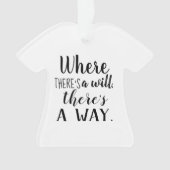 やる気を起こさせる感動的引用文ことわざタイポグラフィ オーナメント (正面)