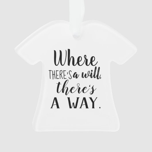 やる気を起こさせる感動的引用文ことわざタイポグラフィ オーナメント (正面)