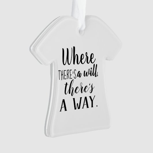 やる気を起こさせる感動的引用文ことわざタイポグラフィ オーナメント (正面)