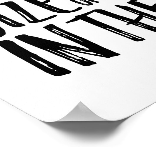 やる気を起こさせる感動的引用文ガールパワーポスター ポスター (角)