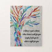 やる気を起こさせる感動的引用文 ジグソーパズル (縦)