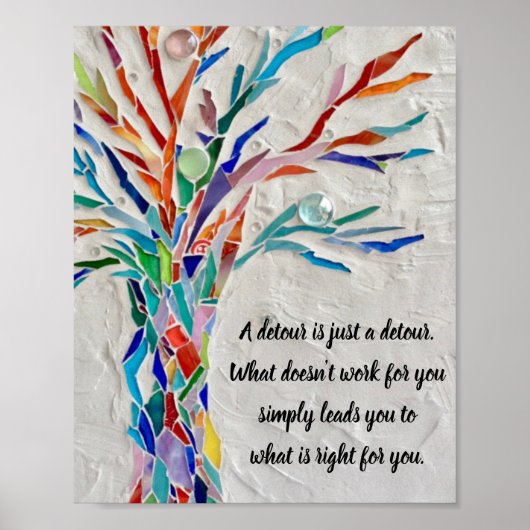 やる気を起こさせる感動的引用文 ポスター (正面)