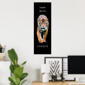 やる気を起こさせる感動的引用文 ポスター (ホームオフィス)