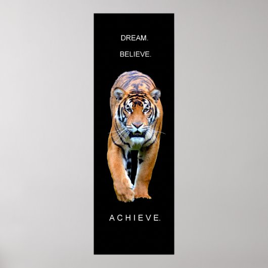 やる気を起こさせる感動的引用文 ポスター (正面)