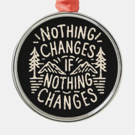 やる気を起こさせる感動的引用文 メタルオーナメント