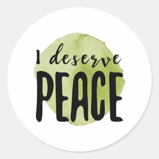 やる気を起こさせる感動的引用文 ラウンドシール (正面)