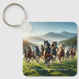 やる気を起こさせる感動的 キーホルダー