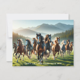 やる気を起こさせる感動的 ポストカード