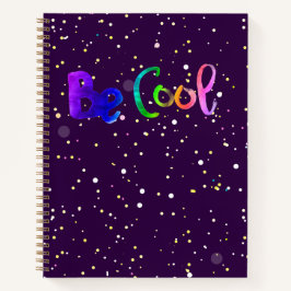 やる気を起こさせる手摺り付けクール手帳 ノートブック