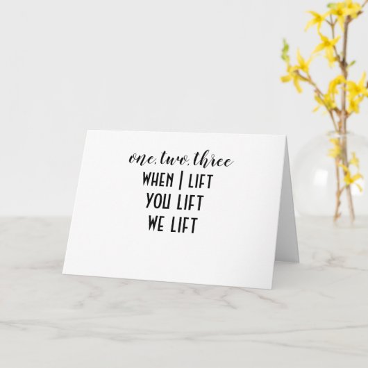 やる気を起こさせる持ち上救済げリマインダ医療分野 カード (黄色い花)