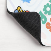 やる気を起こさせる数々の色 マウスパッド (コーナー)