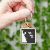 やる気を起こさせる登山ロッククライミングことわざ キーホルダー (手)