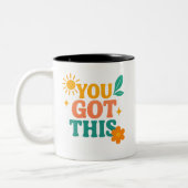 やる気を起こさせる衣服クール鮮やかインスパイア-, &s Desi ツートーンマグカップ (左)