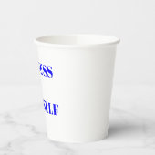 やる気を起こさせる言葉は可愛い感動的デザイン 紙コップ (左)