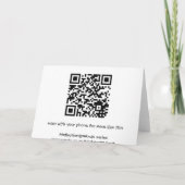 やる気を起こさせる言葉#1誕生日カード カード (裏面)