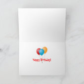 やる気を起こさせる言葉#1誕生日カード カード (内部)