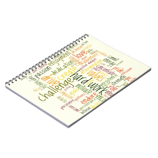 やる気を起こさせる言葉#2プラセ前向きボ効果 ノートブック (左側)