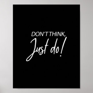 やる気を起こさせる起業家引用文考えは行わない ポスター