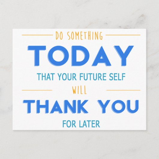 やる気を起こさせる起業家Version 1用はがき ポストカード (正面)