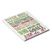 やる気を起こさせる：ありやめな ノートパッド (アングル)