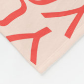 やる気を起こさせる:お前は特別 フリースブランケット (角)