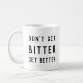 やる気を起こさせる コーヒーマグカップ (左)