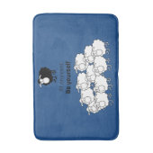 やる気を起こさせる バスマット (正面縦)