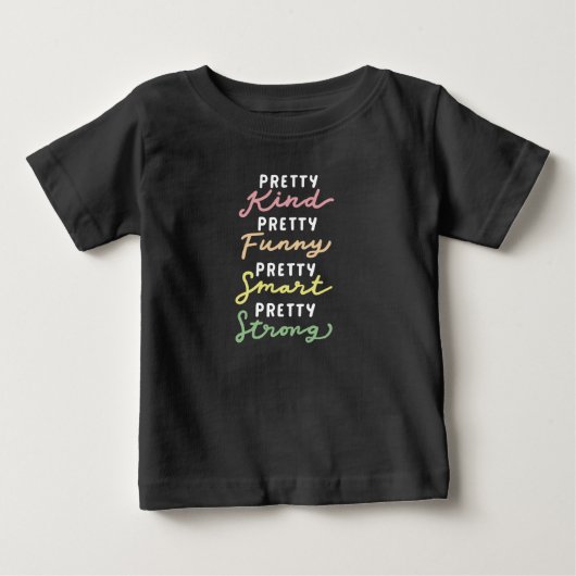 やる気を起こさせる ベビーTシャツ (正面)