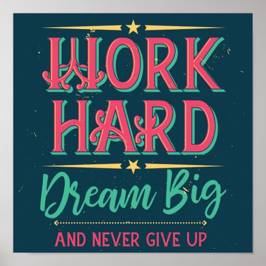 やる気を起こさせる ポスター (正面)