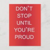 やる気を起こさせる ポストカード (正面)