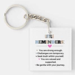 やる気を起こさせる+小さな励ましギフト キーホルダー
