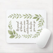 やる気を起こさせる&感動的引用文マウスパッド マウスパッド (マウス)