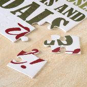 やる気を起こさせる: 決してやめないで下さい ジグソーパズル (側面)