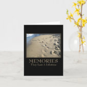 やる気を起こさせる: 記憶は寿命を持続させます カード (黄色い花)