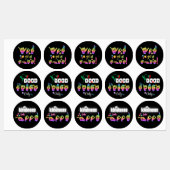 「やる気を起こさせるASLステッカーTrio」スタンプ ラベル (シート)